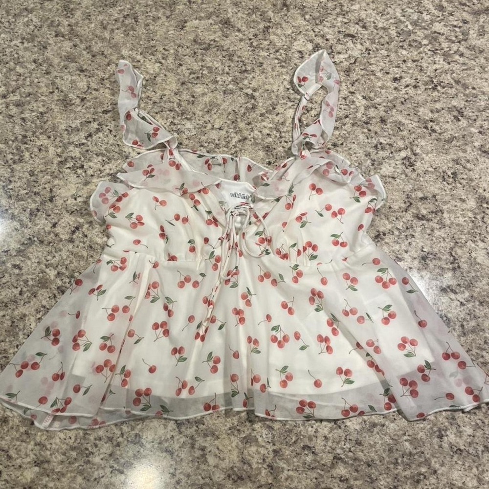 Wild Fable Cherry Print Camisole